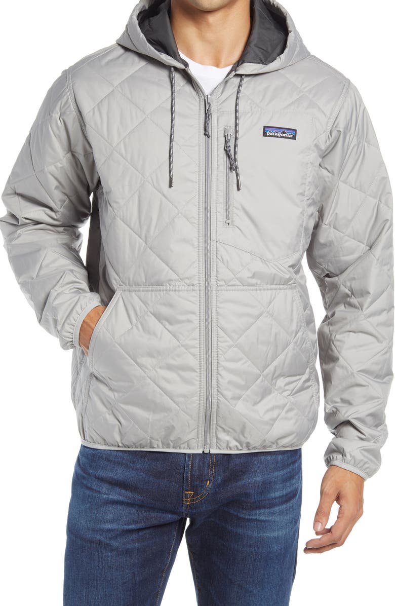 Patagonia Weather Resistant Thermogreen Insulated Recycled Ripstop Hooded Jacket, Alternate, color,