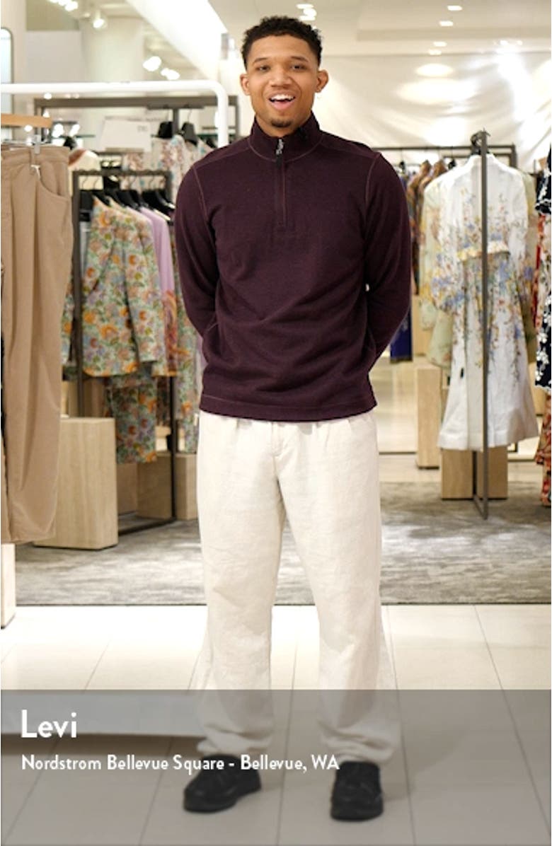 Reversible Quarter Zip Pullover, sales video thumbnail