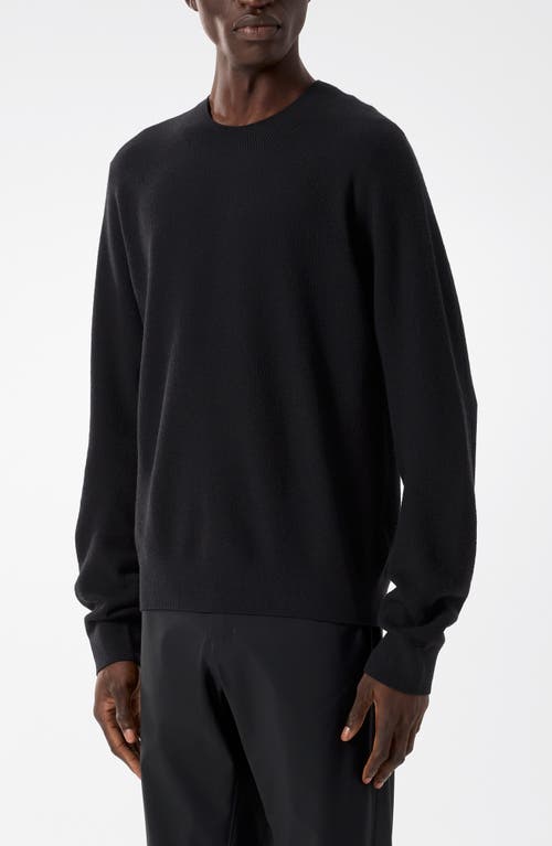 Veilance Wool Blend Sweater in Black 