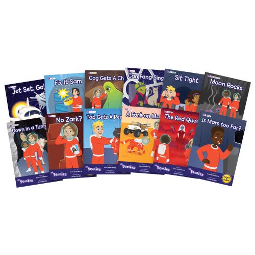 Beanstalk Books The Beanies Hilo Diversity Decodables Phase 3 Set in Multicolored  product