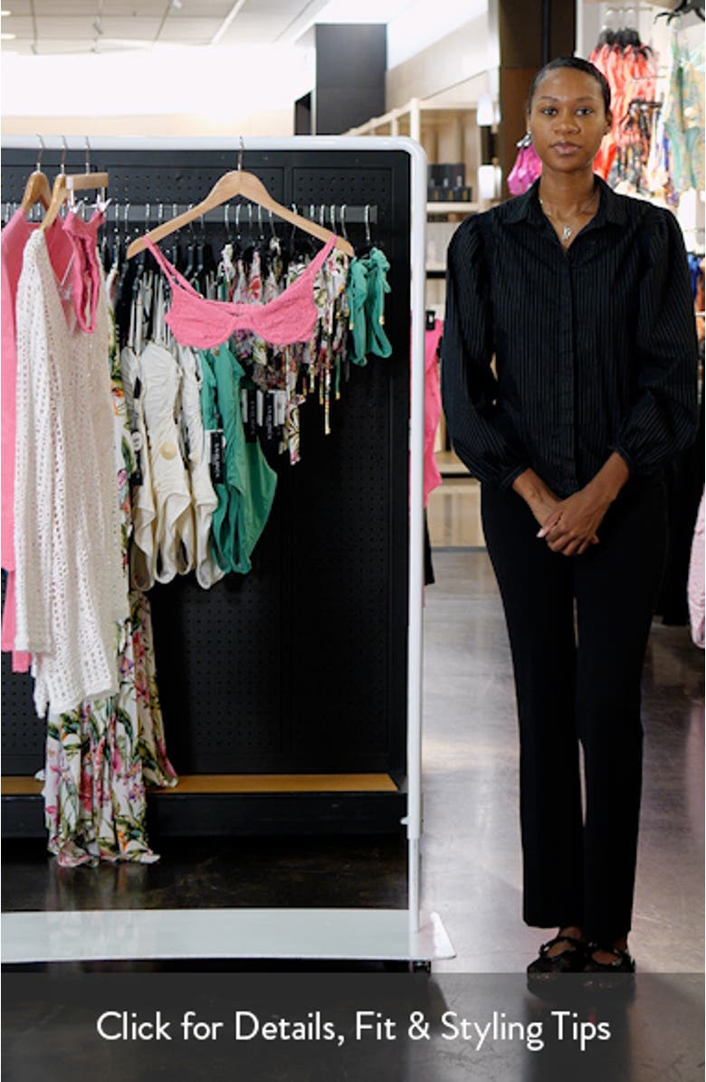 We're Wild Denim Underwire Bikini Top, sales video thumbnail