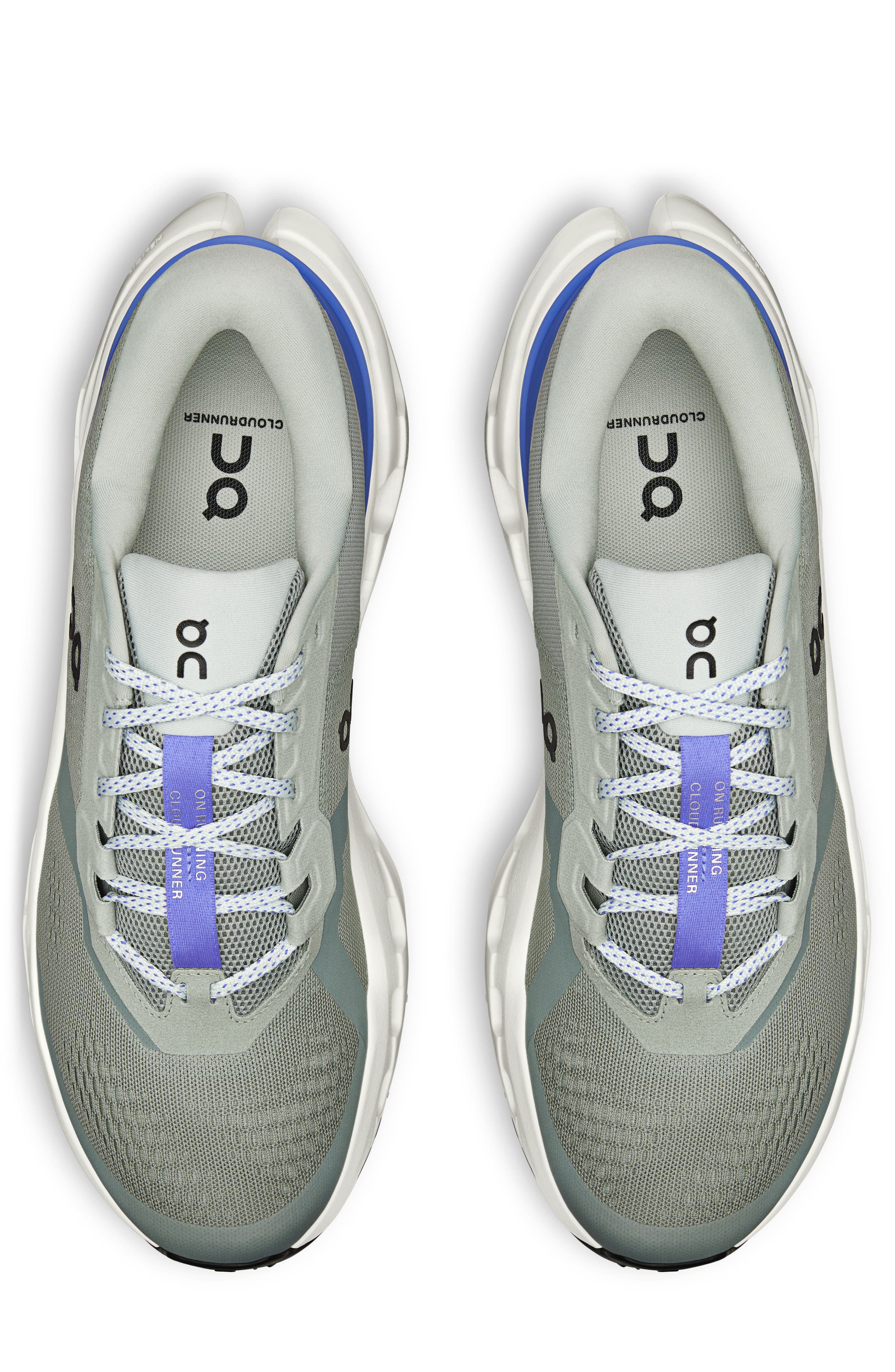 On Cloudrunner 3 Running Shoe, Alternate, color, Tin/ Iceberg