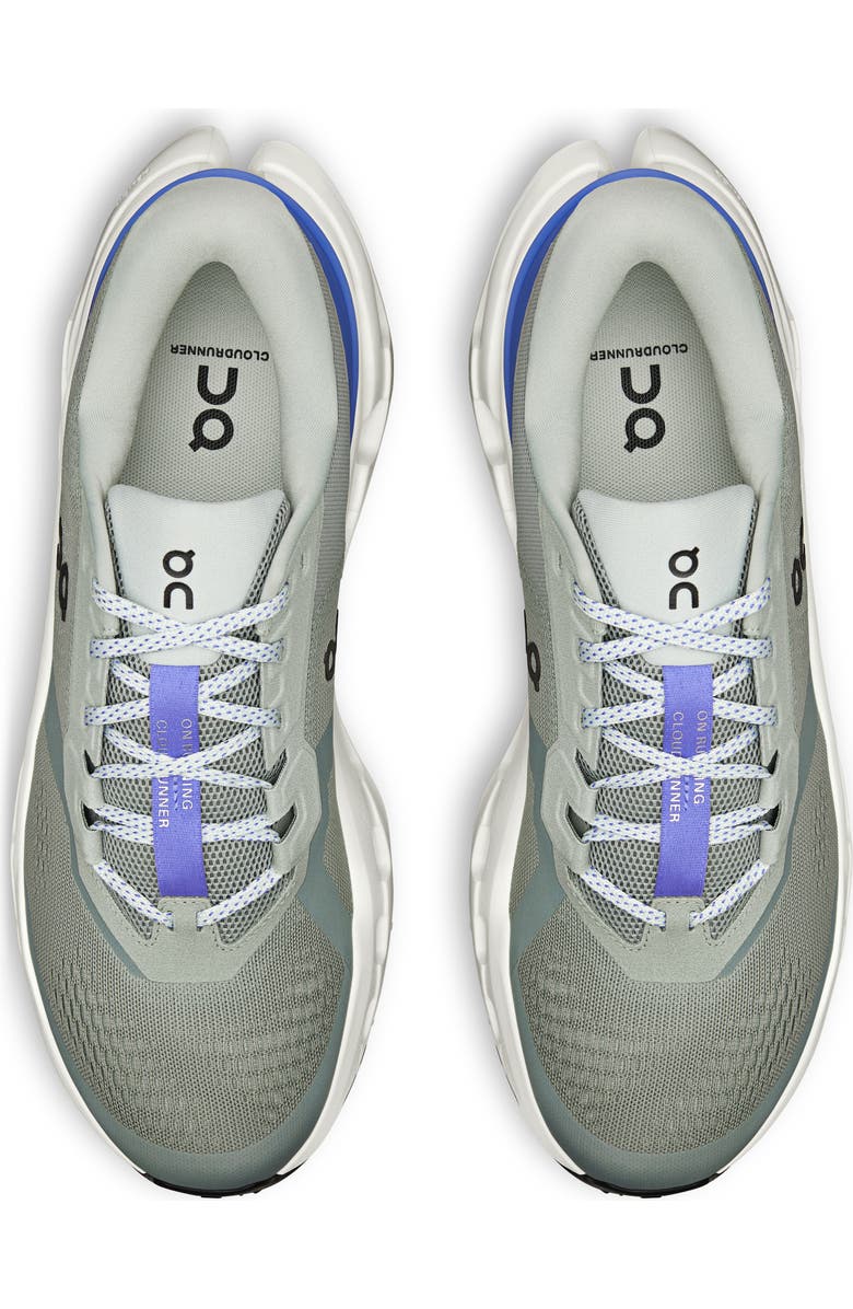 On Cloudrunner 3 Running Shoe, Alternate, color, Tin/ Iceberg