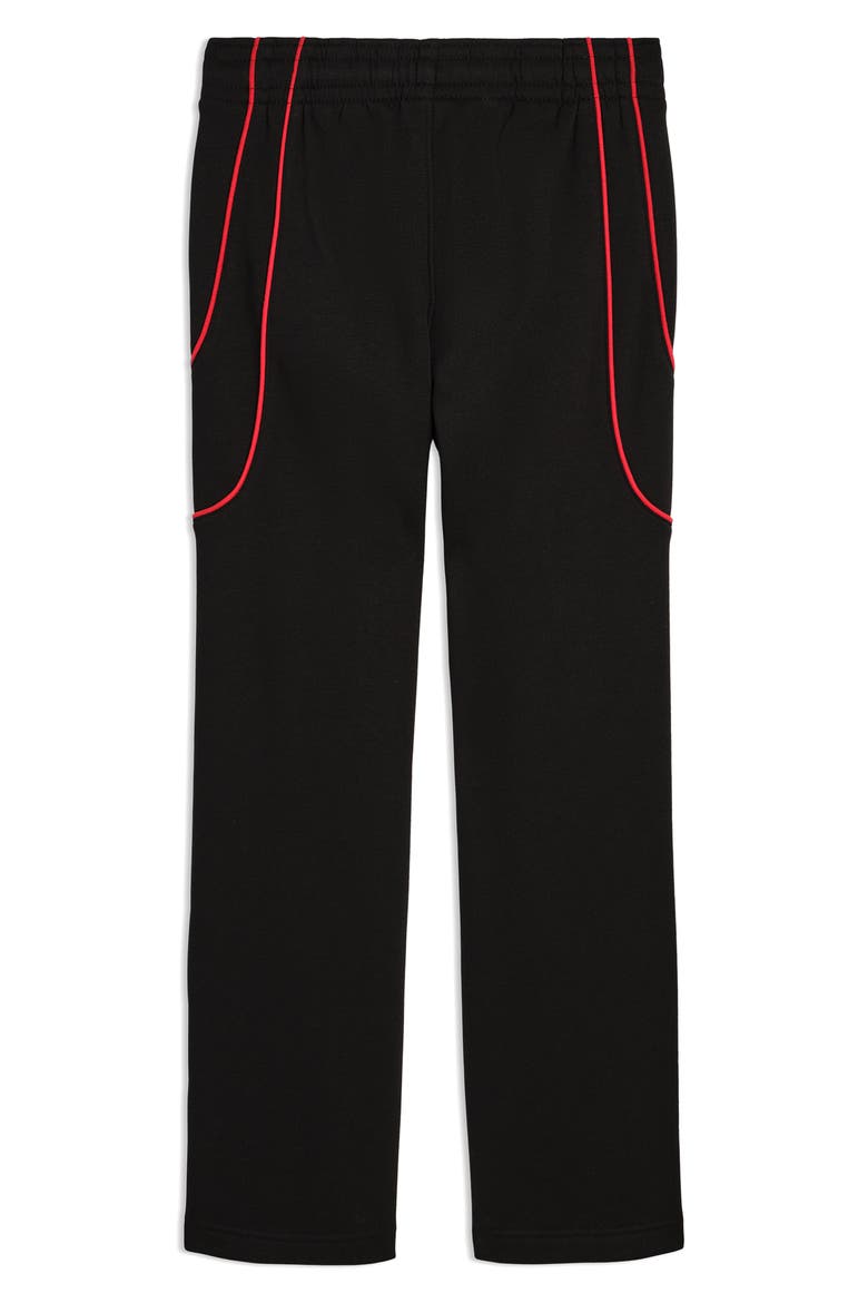 Kid' Essentials Fleece Pants, Alternate, color, BLACK