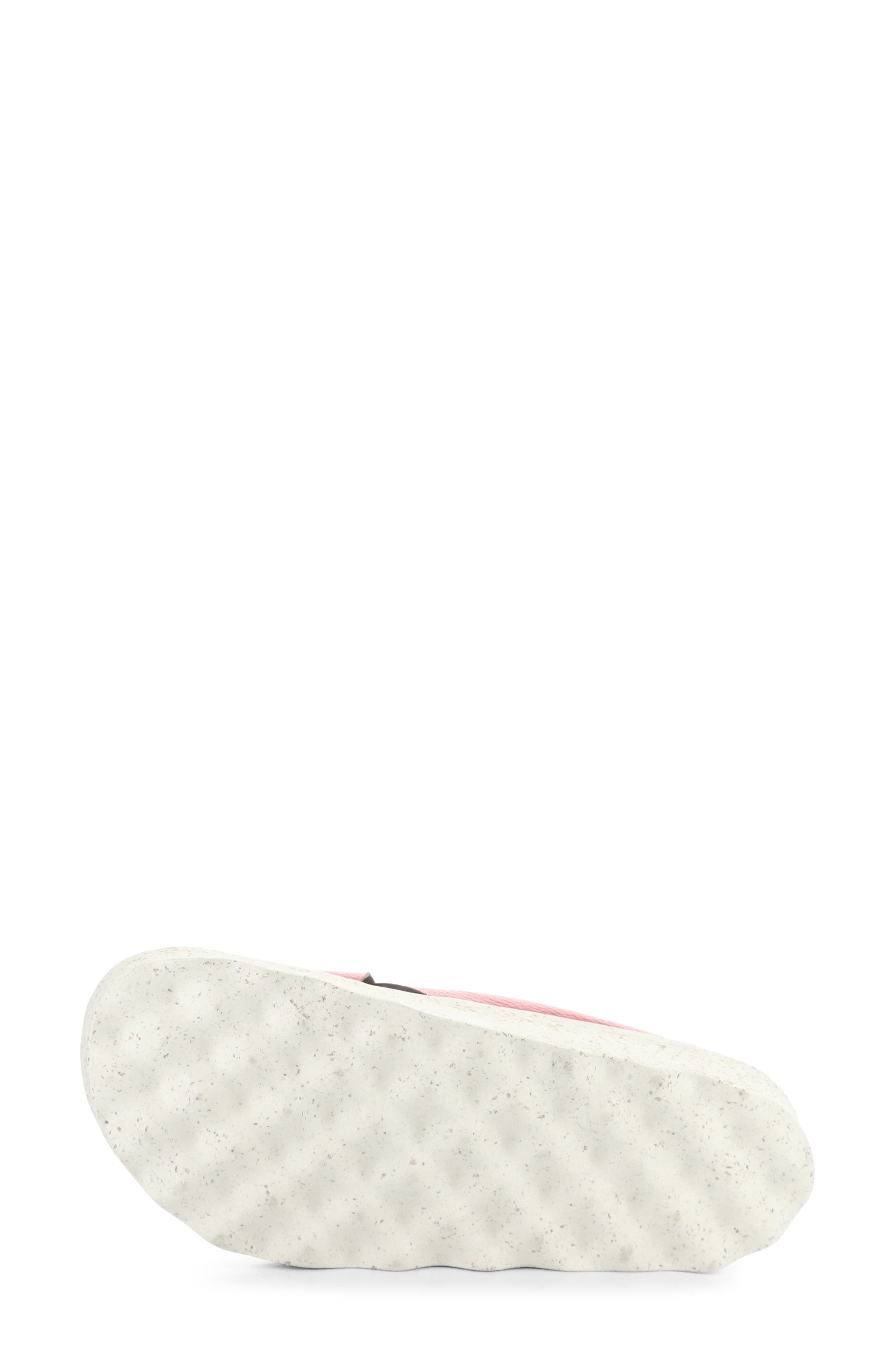Cross Slide Sandal, Alternate, color, BURNT RED