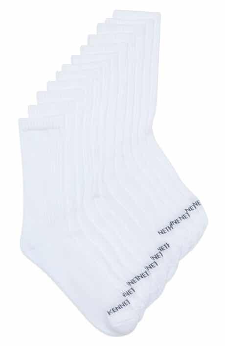 6-Pack Cushioned Crew Length Socks