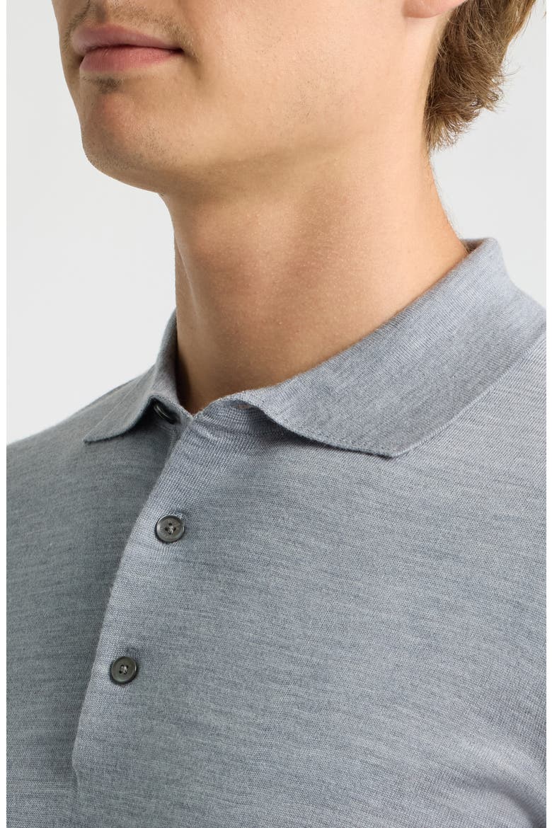 Crown Crafted Dorset Merino Wool Crewneck Sweater, Alternate, color, GREY HEATHER