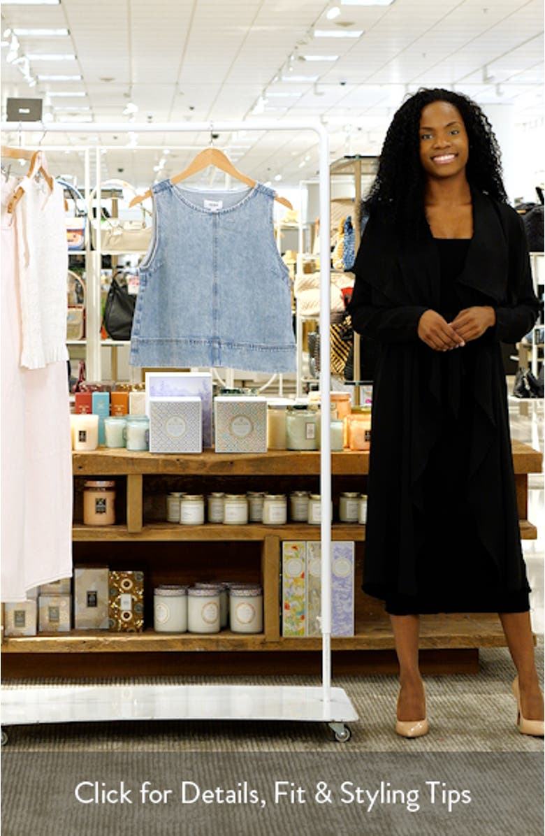 Rue Sleeveless Denim Top, sales video thumbnail