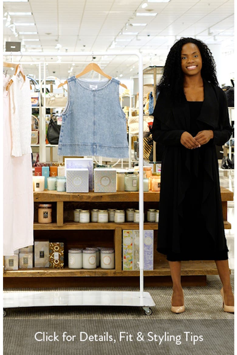 Rue Sleeveless Denim Top video