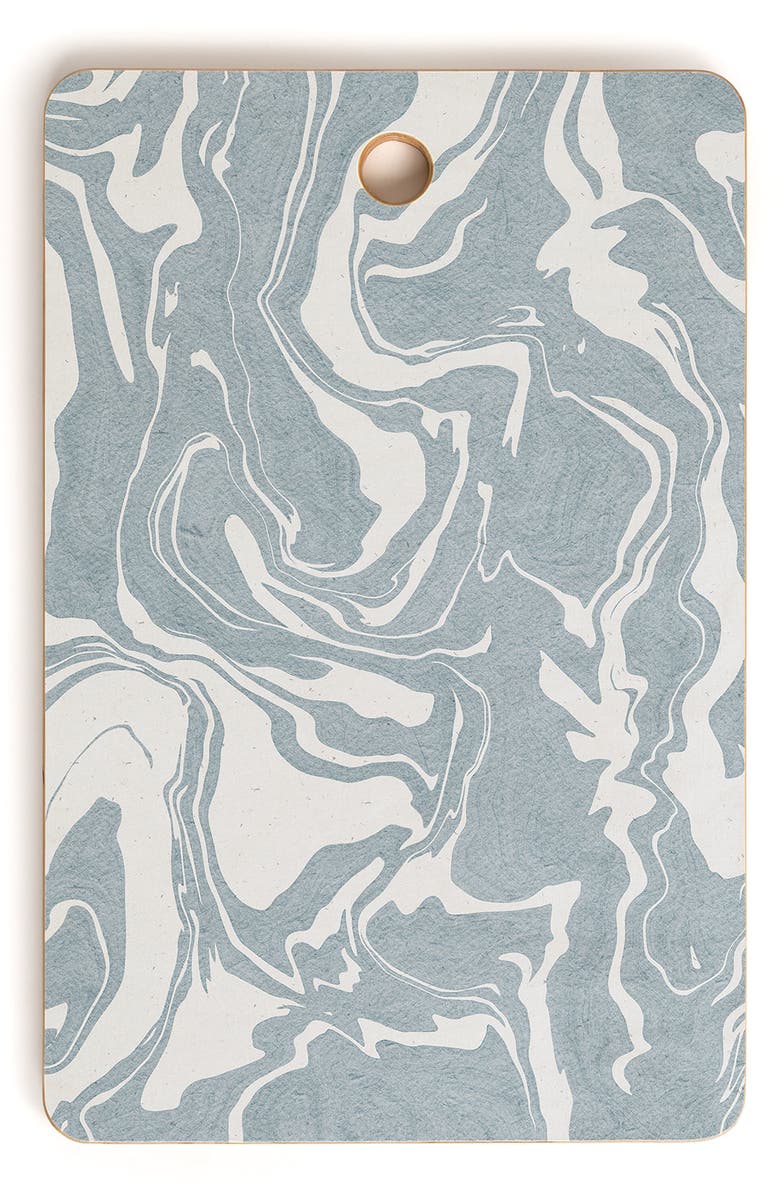 Deny Designs Abstract Wood Cutting Board, Main, color,