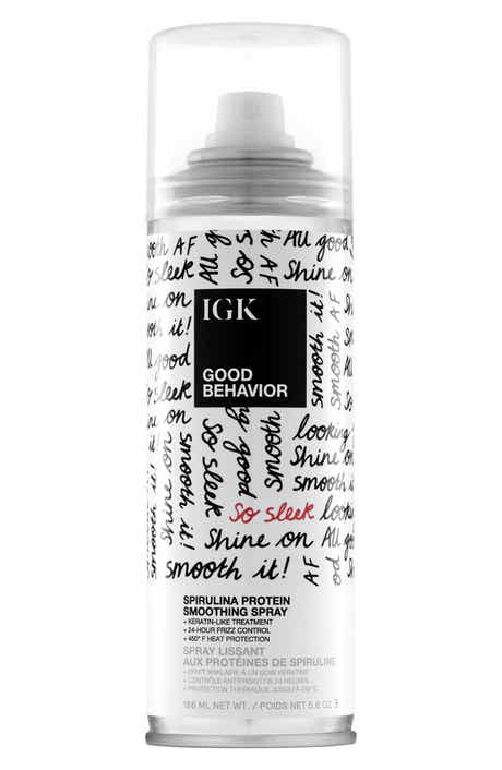 IGK Good Behavior Spirulina Protein Smoothing Spray