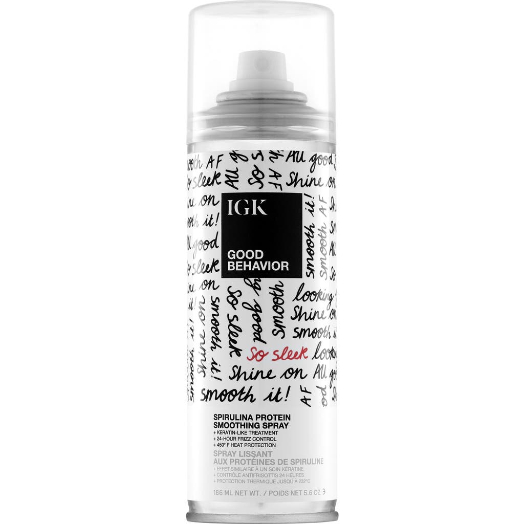IGK Good Behavior Spirulina Protein Smoothing Spray  product