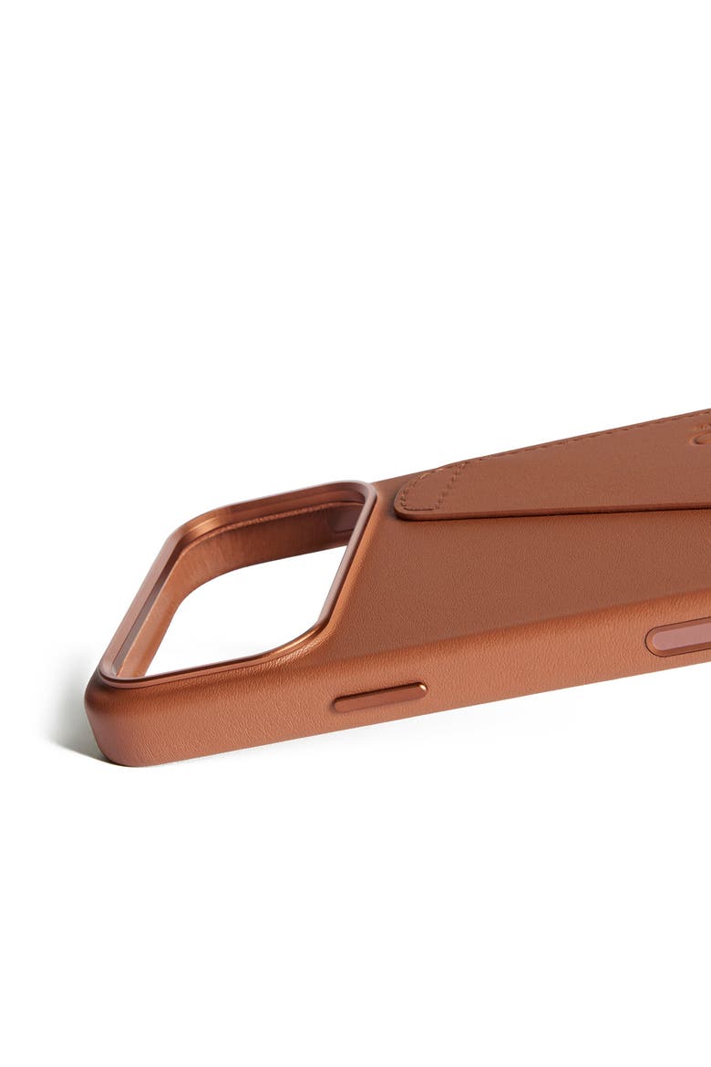 Full Leather Wallet Case for iPhone 17 Pro Max, Alternate, color, Tan