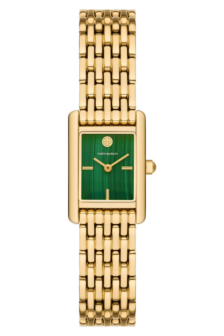 The Small Eleanor Stainless Steel Watch, 19mm x 28mm, Main, color, GOLD