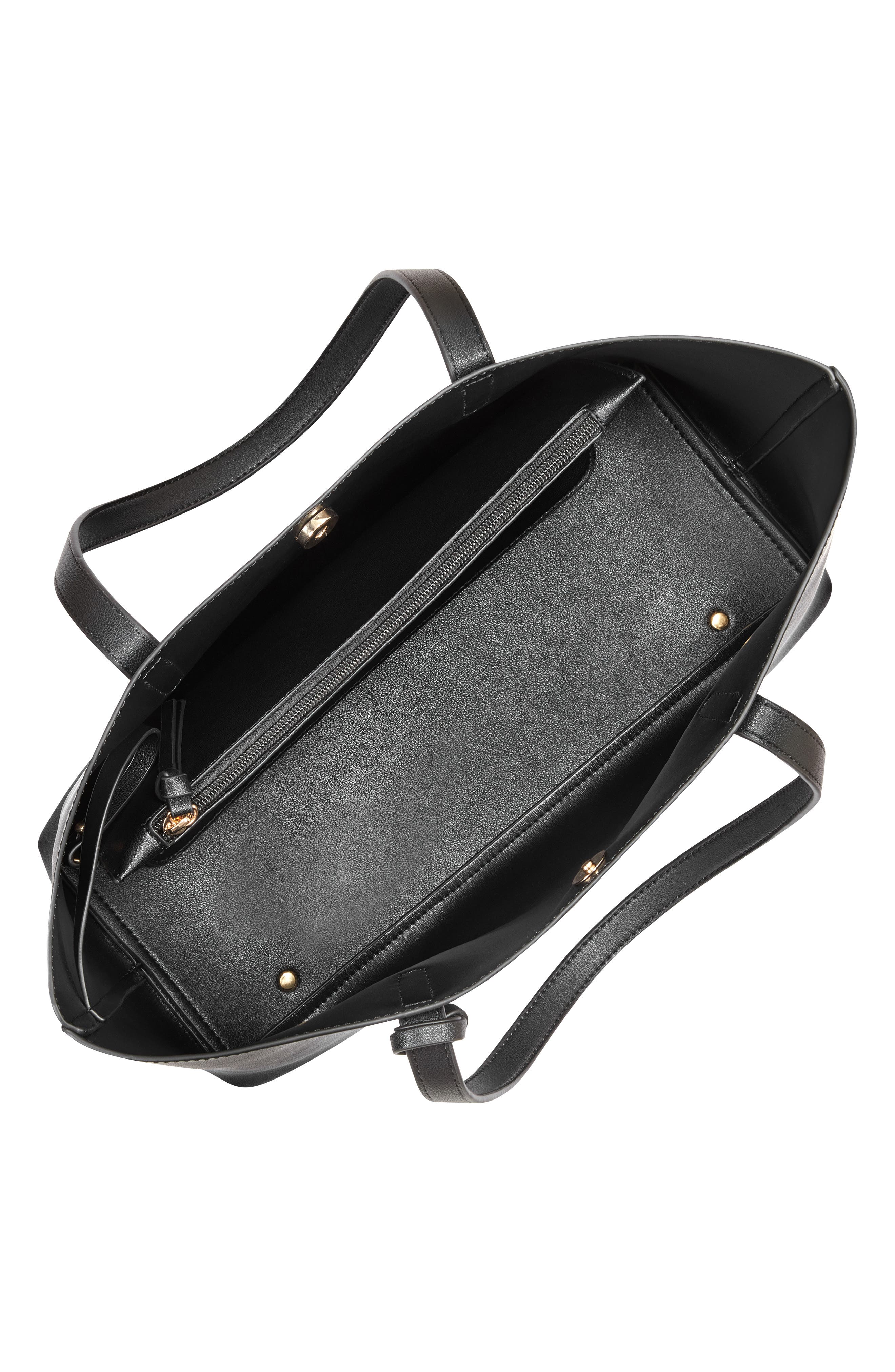 Sole Society Zeda Faux Leather Tote, Alternate, color, 