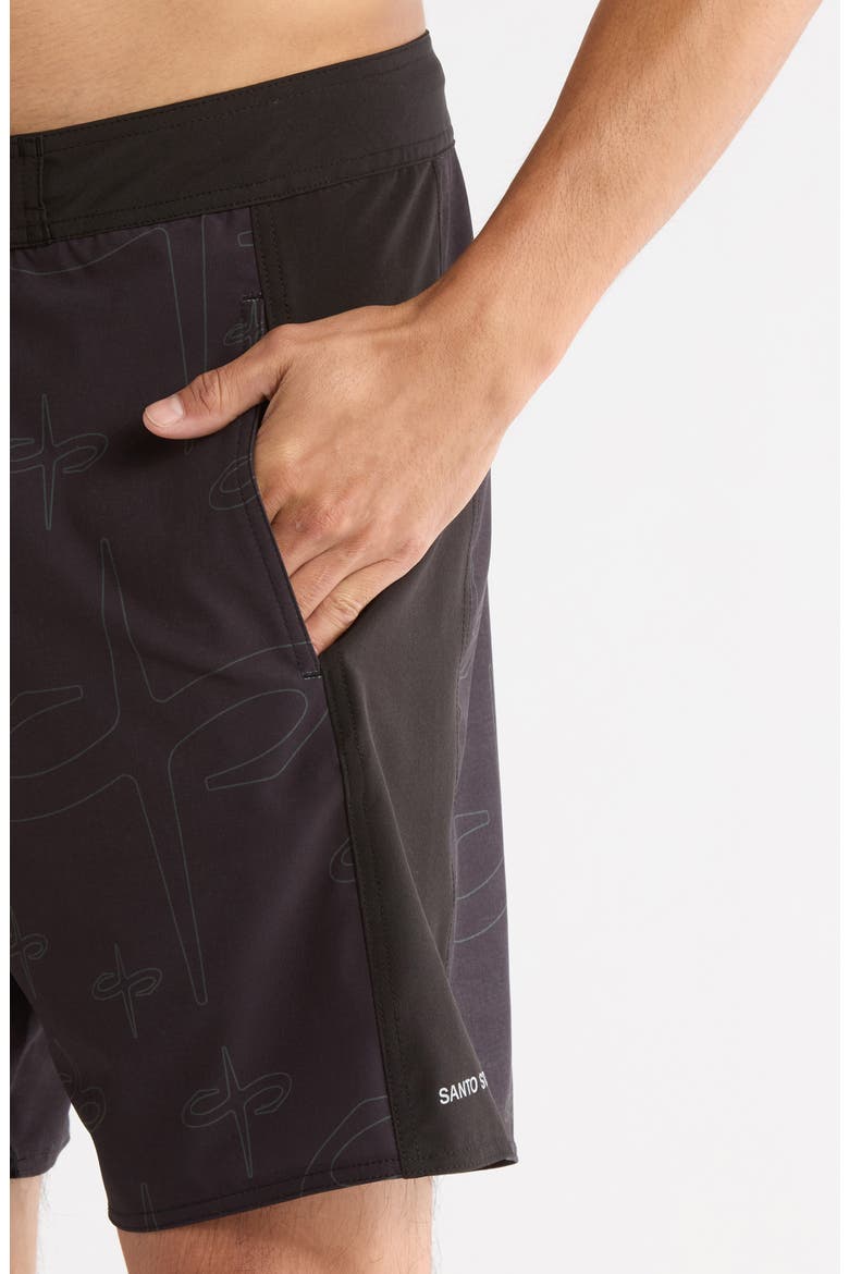 Peninsula Board Shorts, Alternate, color, BLACK INSIGNIA