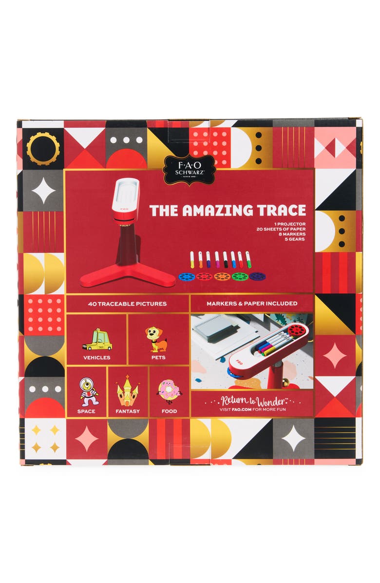 FAO Schwarz Toy Art Tracing Projector, Alternate, color, Red