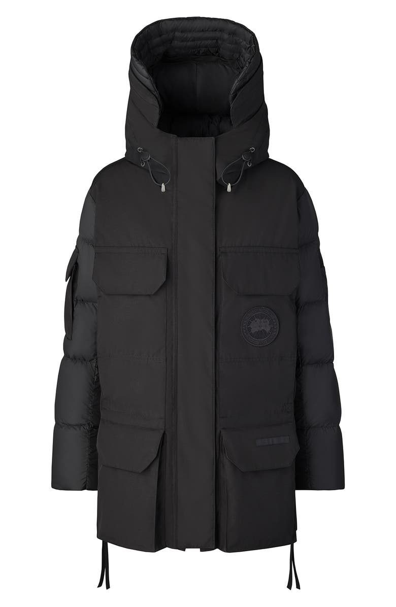 Canada Goose Paradigm Expedition Black Label Mixed Media Water Repellent 750 Fill Power Down Parka, Alternate, color, 