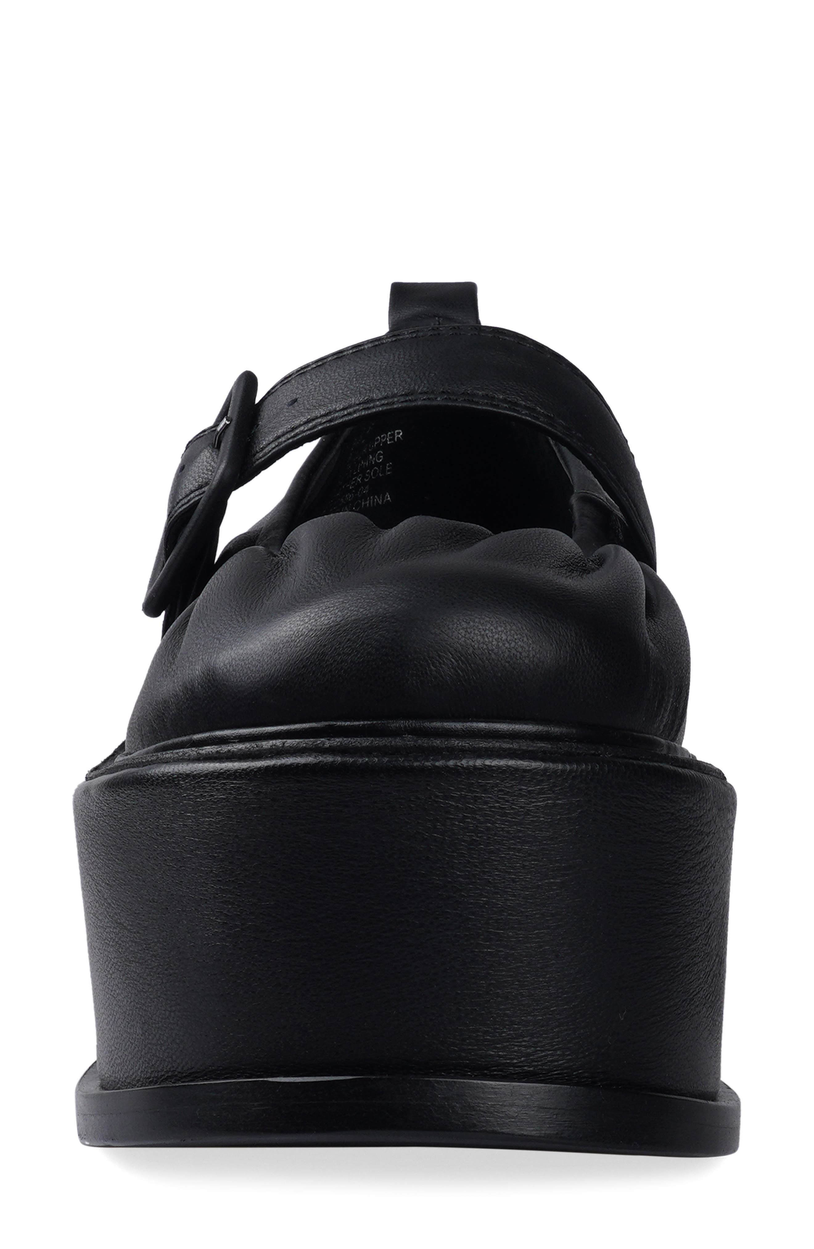 Artisan Crafted By Zigi Buxi Platform Mary Jane, Alternate, color, Black Leather