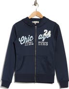 Madden Girl Fitted Zip Up Hoodie