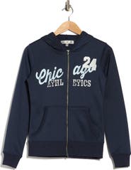 Madden Girl Fitted Zip Up Hoodie