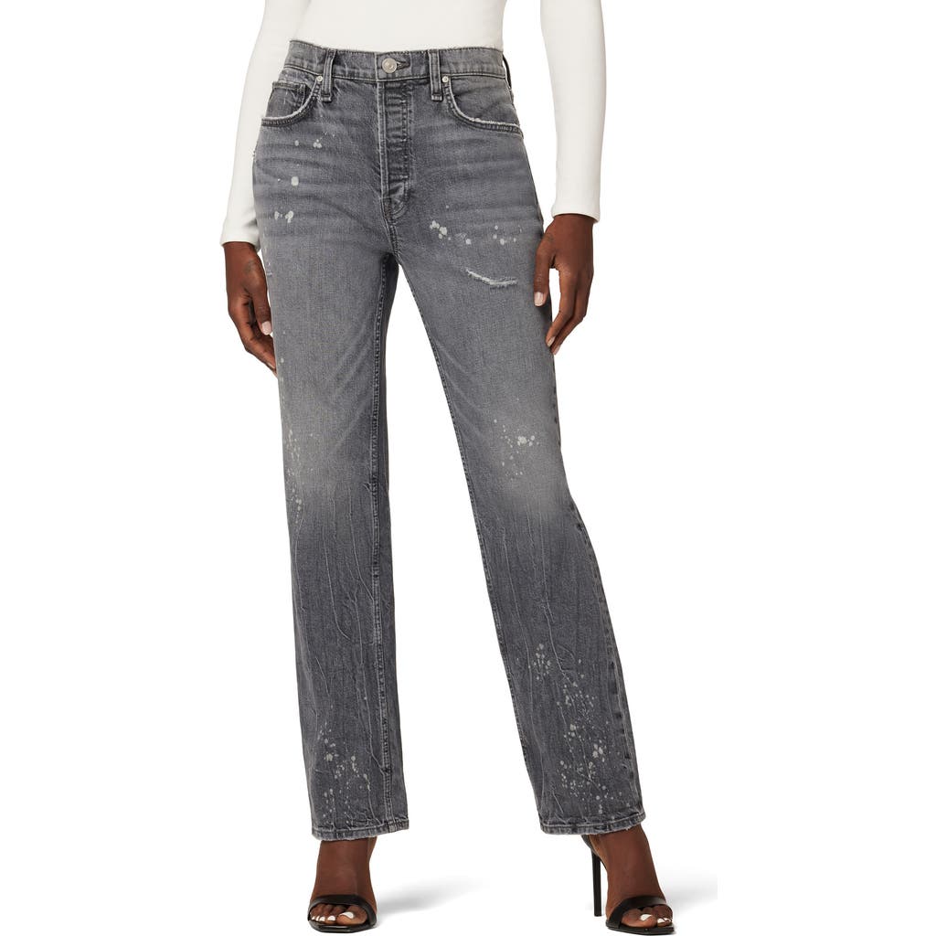 Hudson Thalia Loose Fit Rolled Cuff Ankle Jeans