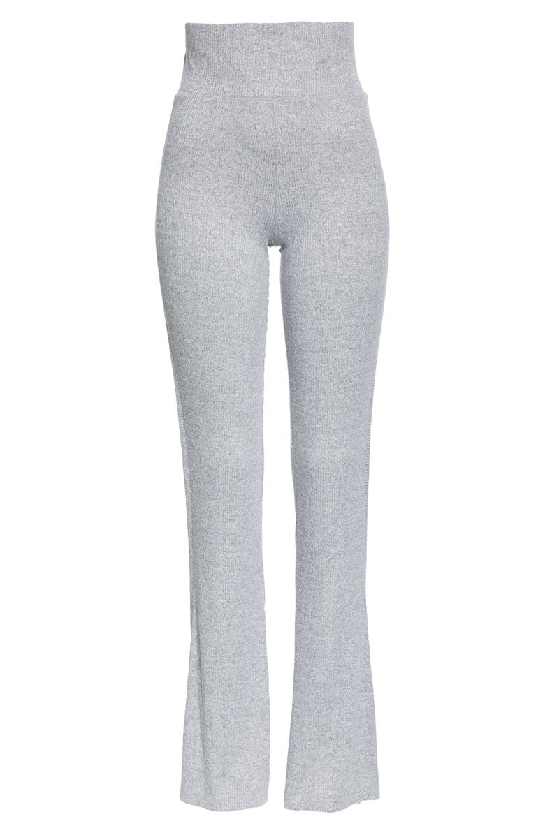 rag & bone The Knit Rib Flare Pants, Alternate, color, 