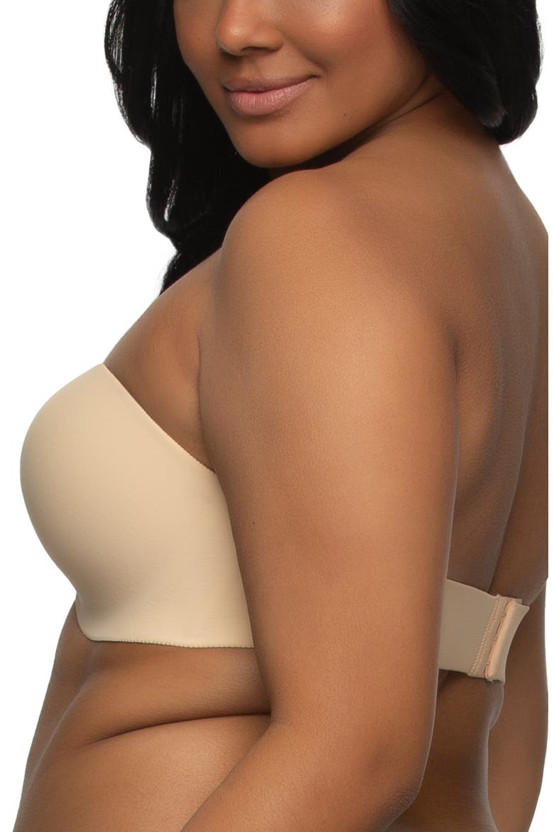 Hint of Skin Underwire Strapless Bra, Alternate, color, BARE