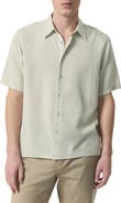rag & bone Dalton Dobby Short Sleeve Button-Up Shirt