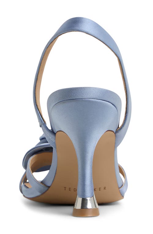 Ted Baker London Aria Rose Slingback Sandal In Light Blue