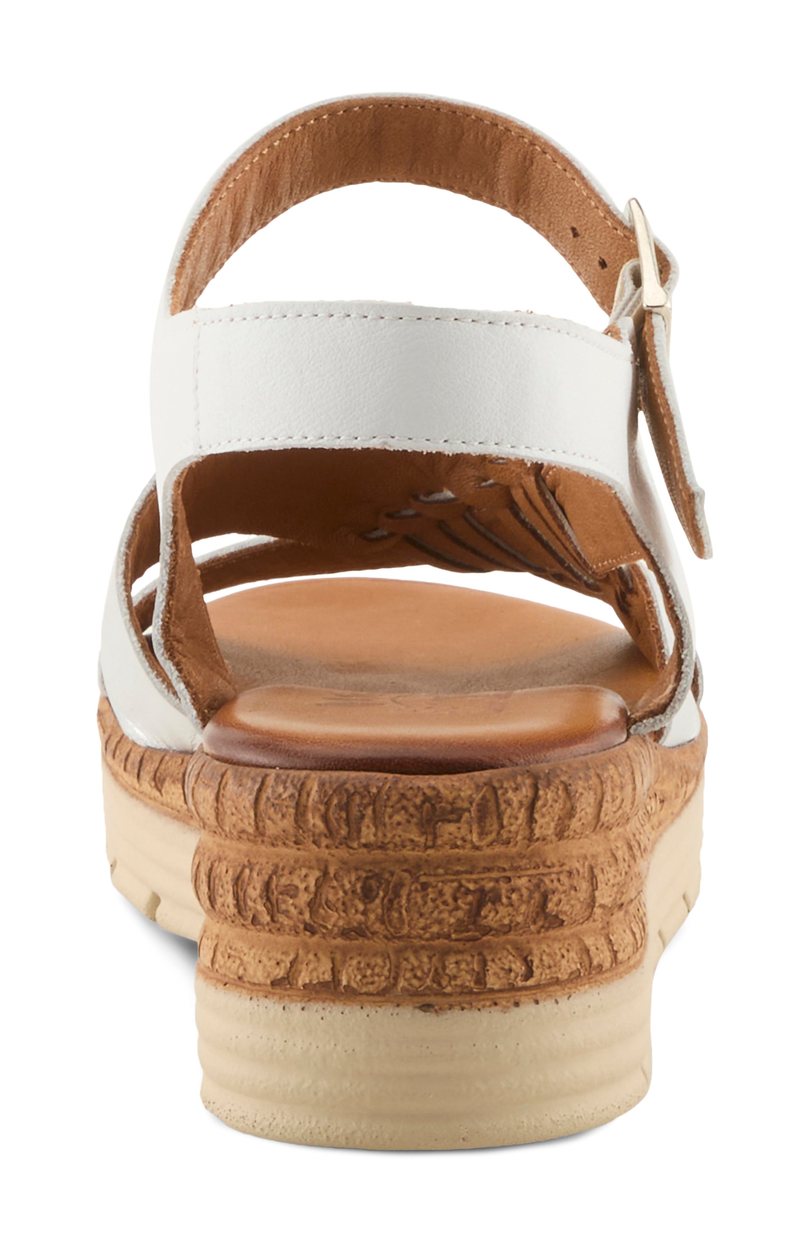 Kirra Wedge Sandal, Alternate, color, WHITE MULTI