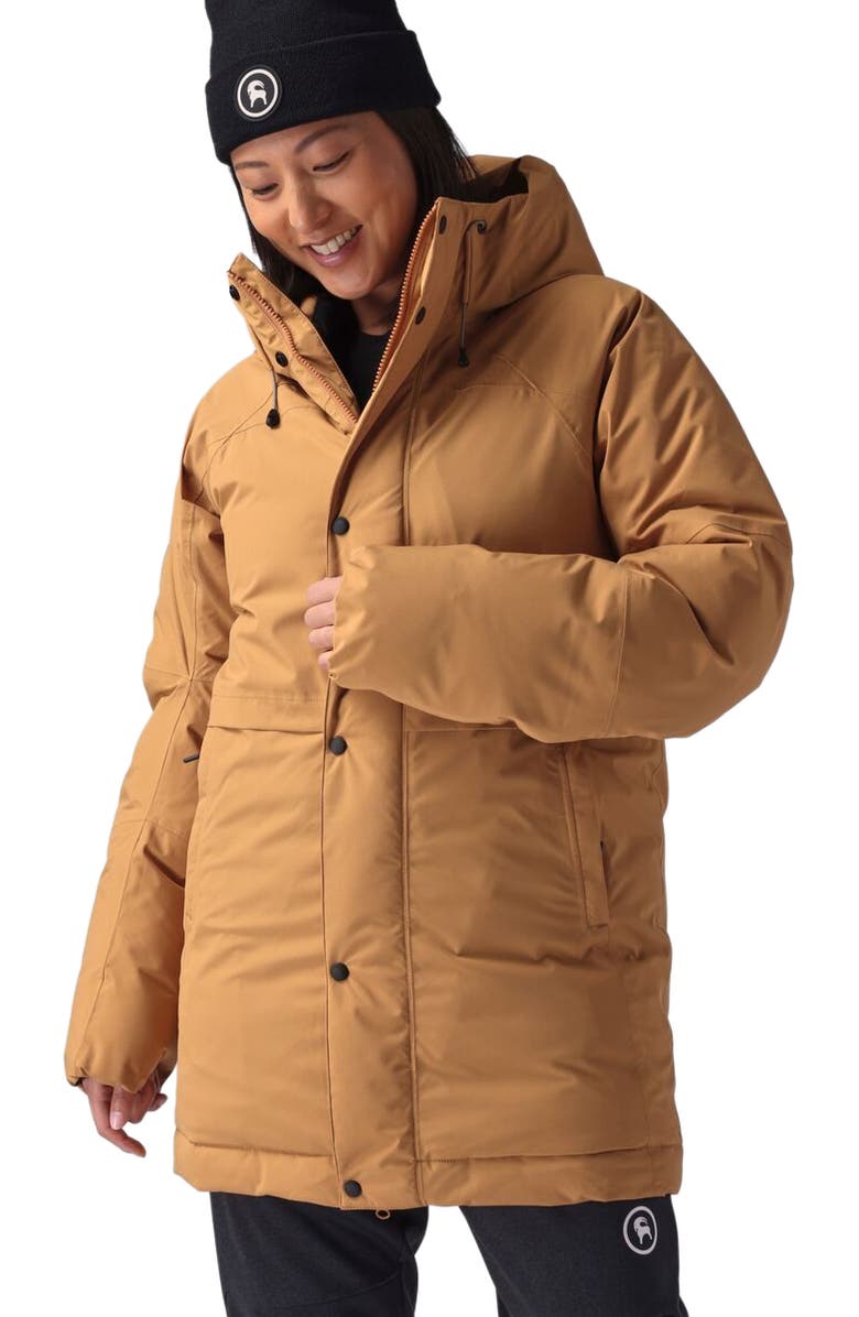 Backcountry Allied Down Apres Parka - Women's, Main, color, Bistre