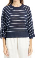 MAX STUDIO Stripe Raglan Sleeve Sweater
