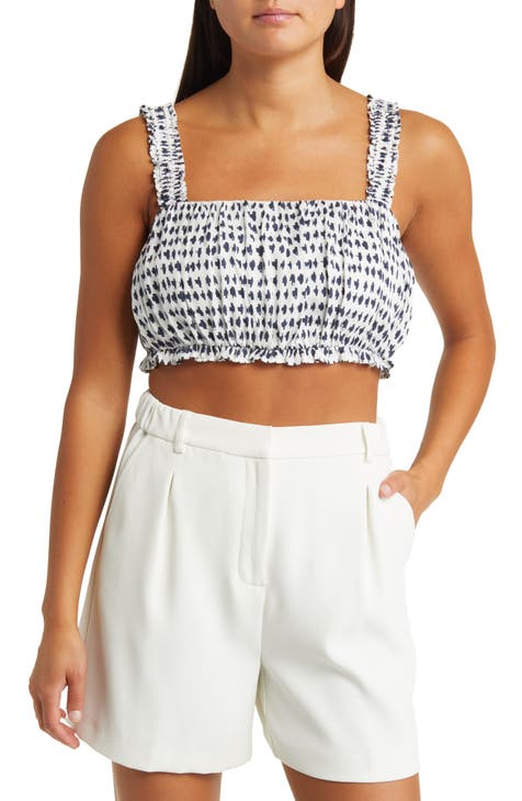 Indy Ruched Crop Top