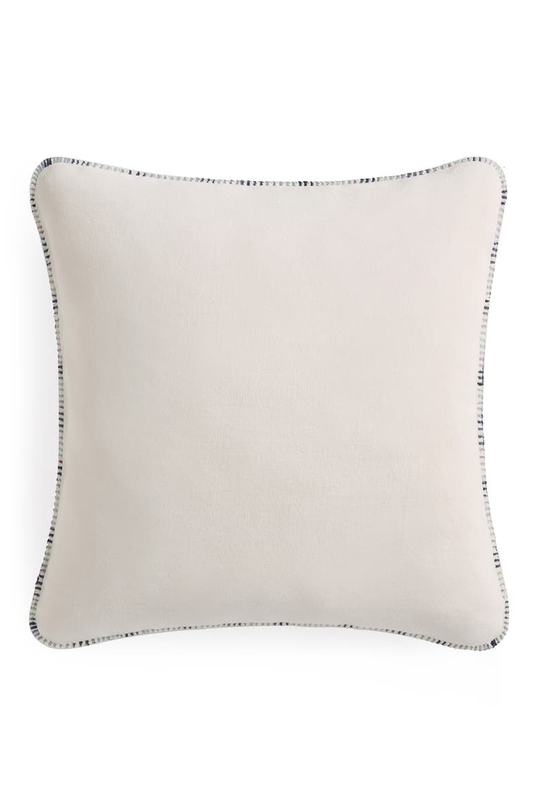Coco Color Stitch Accent Pillow, Alternate, color, SNOW