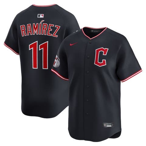 Men's Nike José Ramírez Navy Cleveland Guardians Alternate Limited Player Jersey