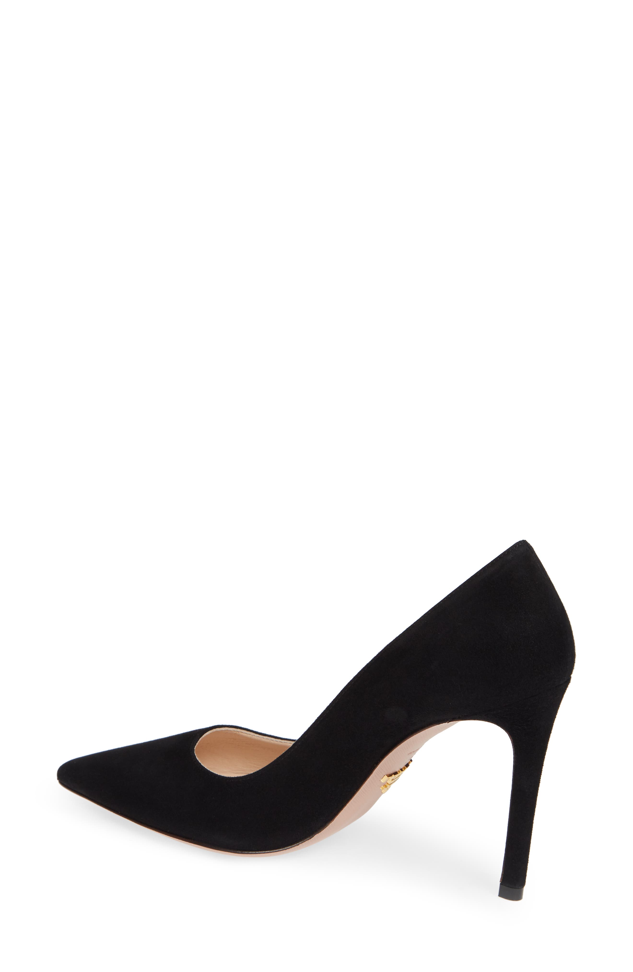 Pointed Toe Pump, Alternate, color, NERO
