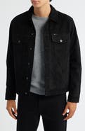 AG Dart Suede Trucker Jacket