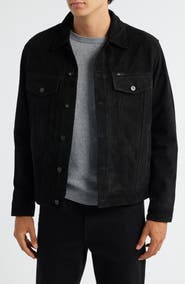 AG Dart Suede Trucker Jacket