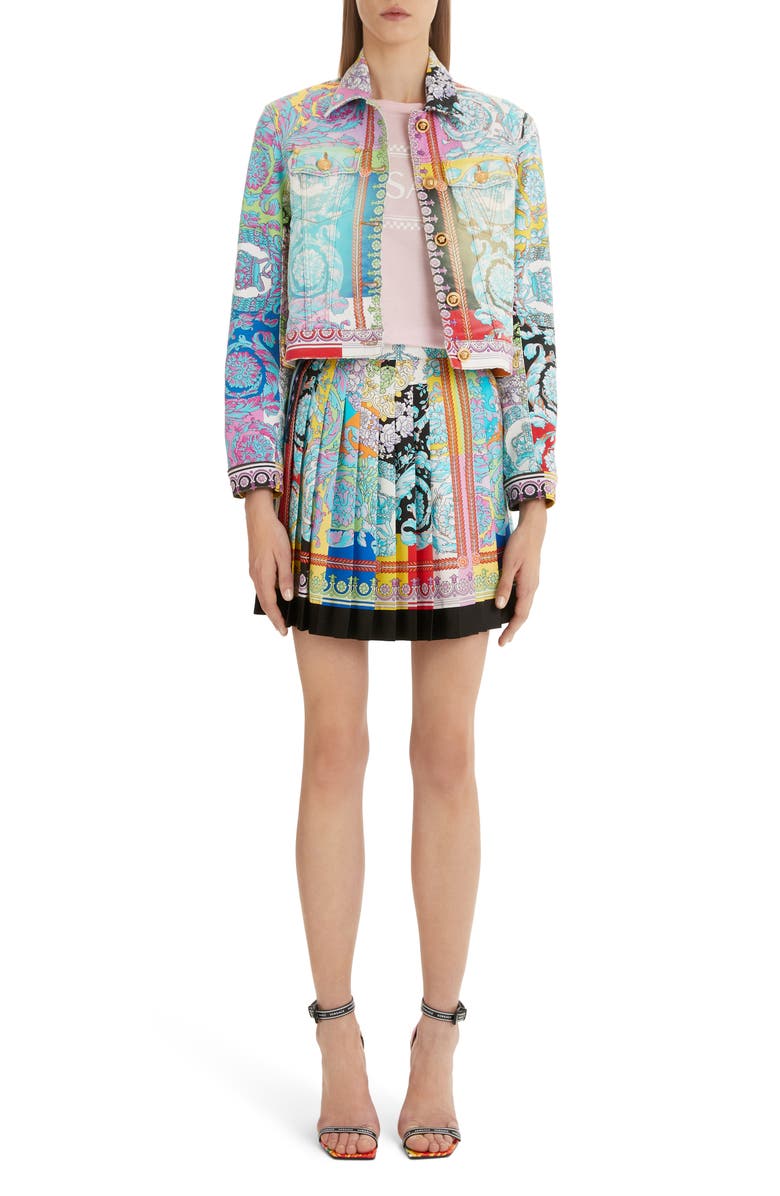 Versace '90s Logo Tee, Alternate, color,