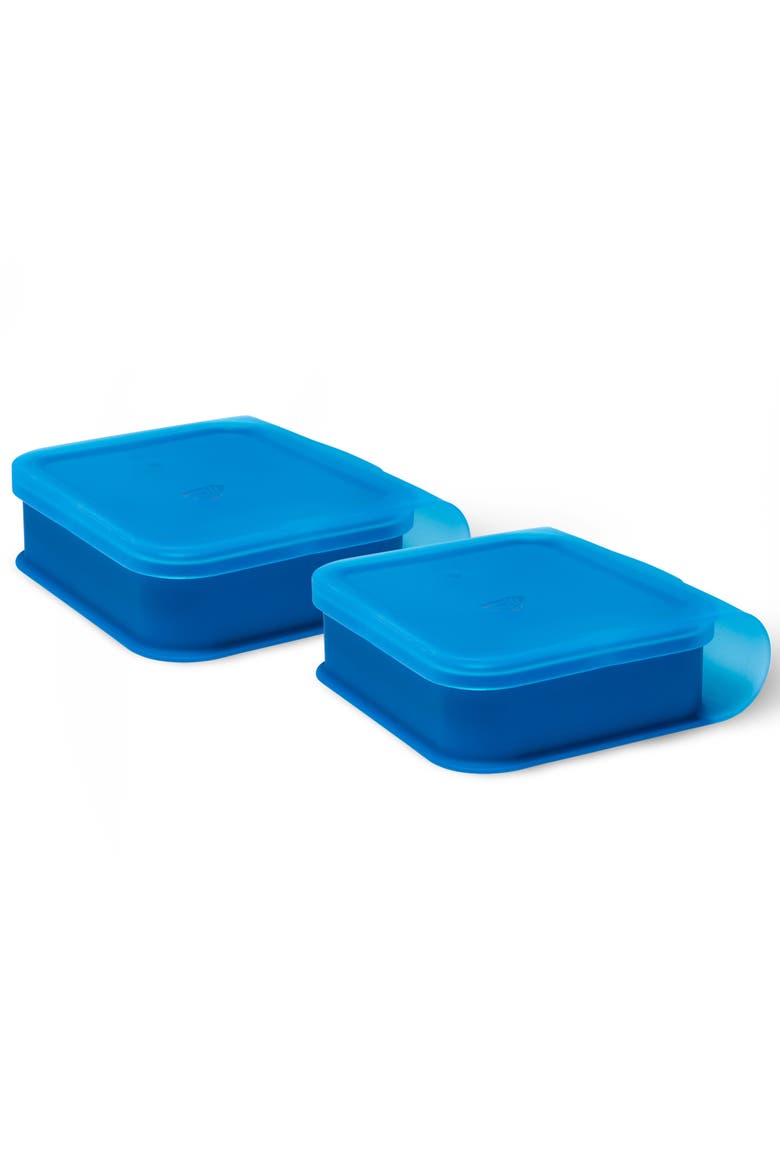 Silicone Go Go Bowls, Main, color, Blue