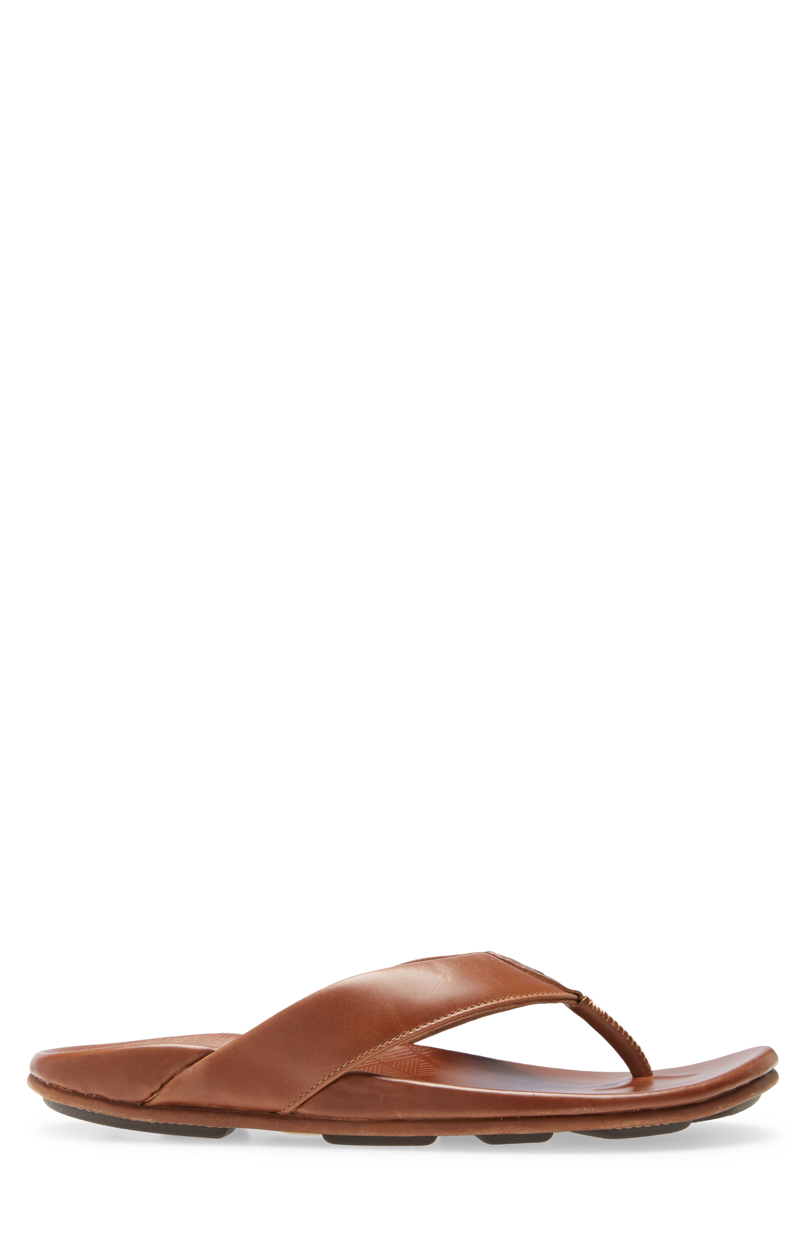 'Auinala Flip Flop, Alternate, color, TOFFEE/ TOFFEE