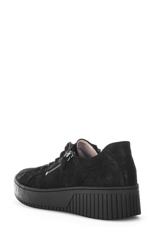 Gabor 63.334 Platform Sneaker In Black