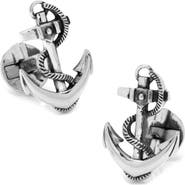 Cufflinks, Inc. Silver Anchor Cuff Links