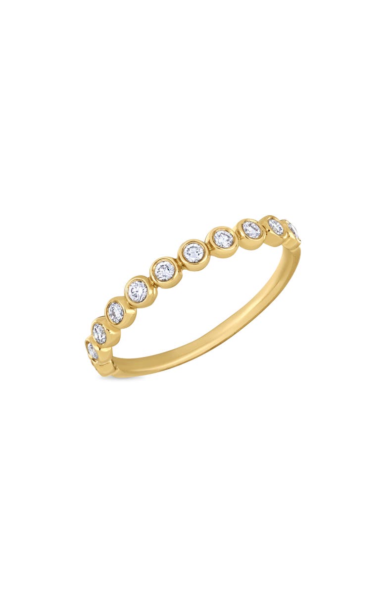Bony Levy 18k Gold Diamond Stack Ring, Main, color,
