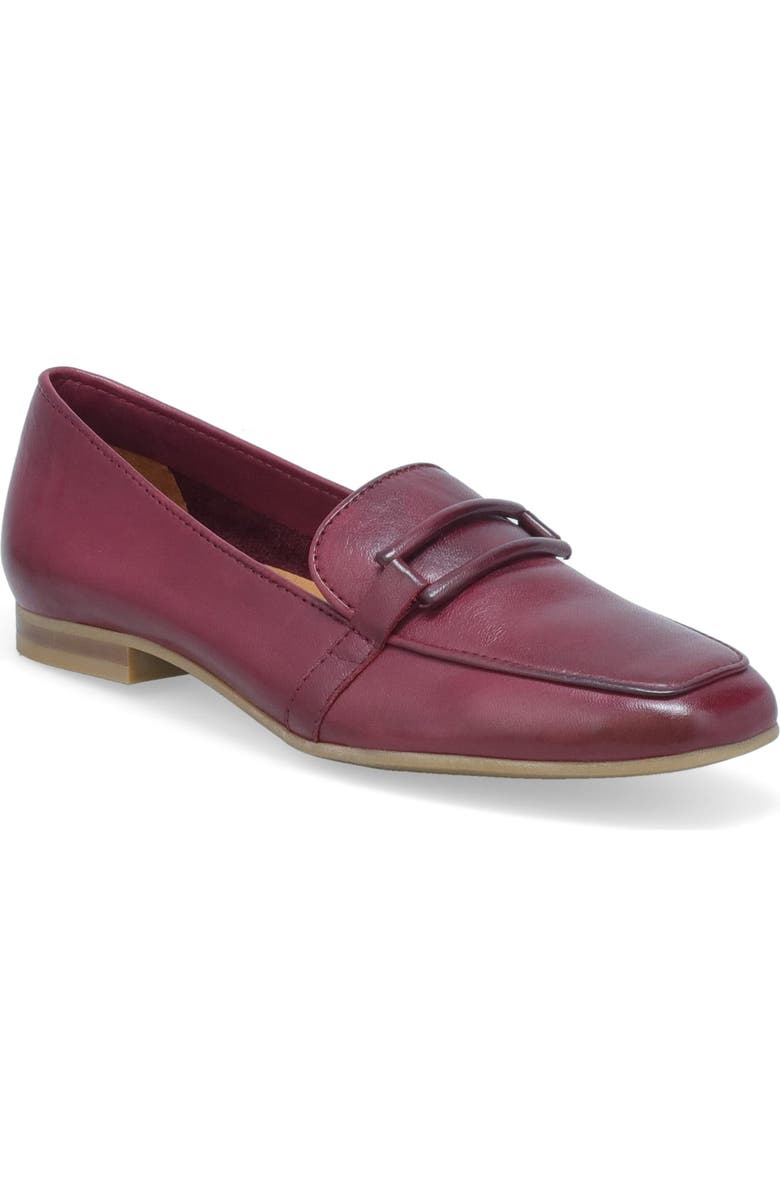 Miz Mooz Ziya Penny Loafer, Main, color, Bordeaux