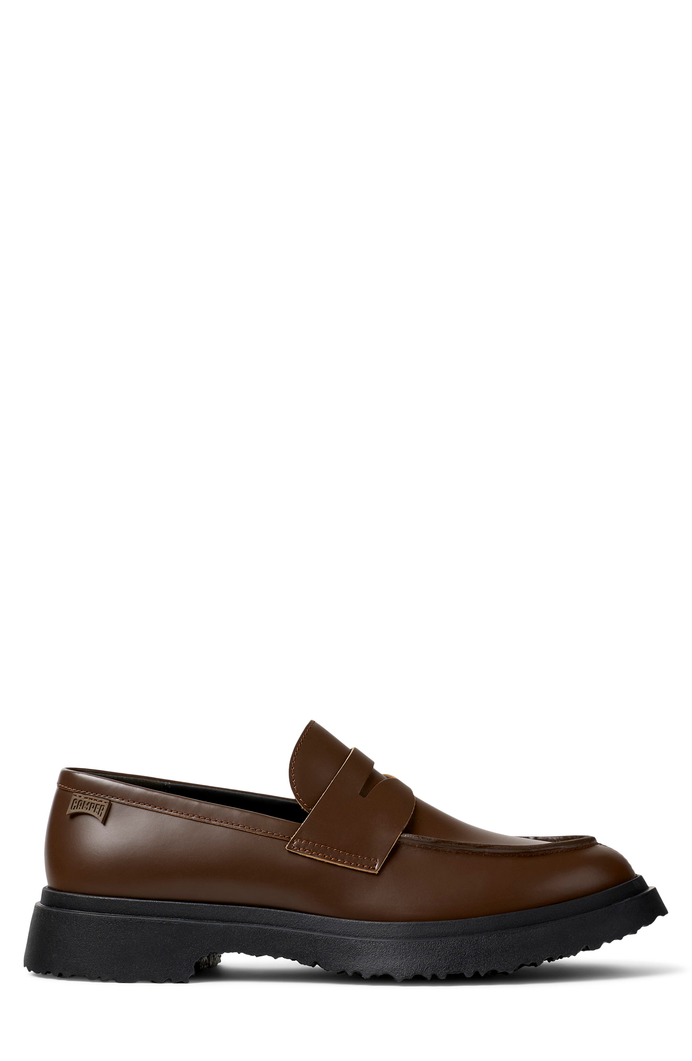 Camper Walden Penny Loafer, Alternate, color, Medium Brown