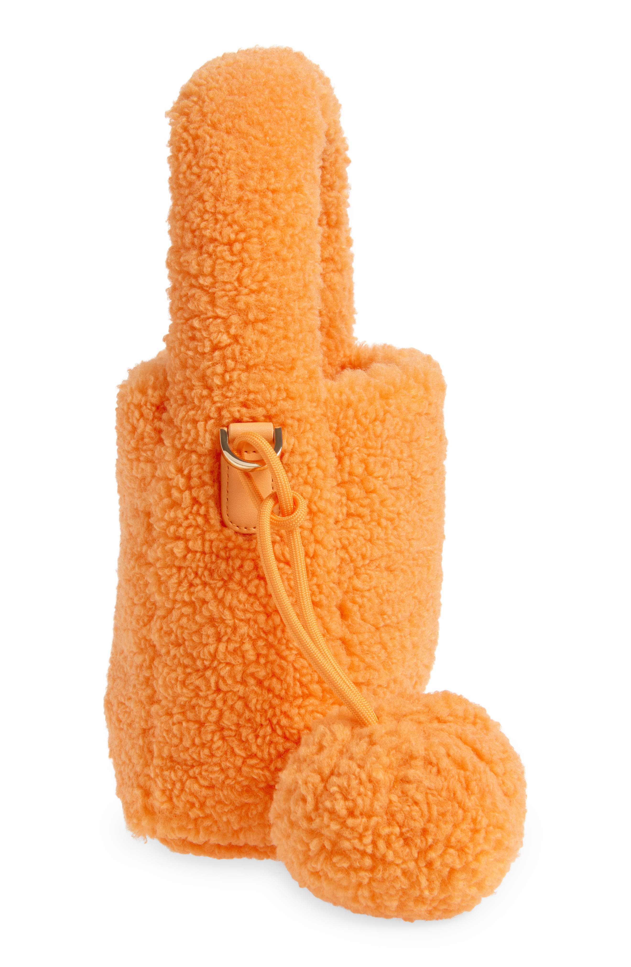 Eugenia Kim Tate Faux Shearling Crossbody Bag, Alternate, color, 