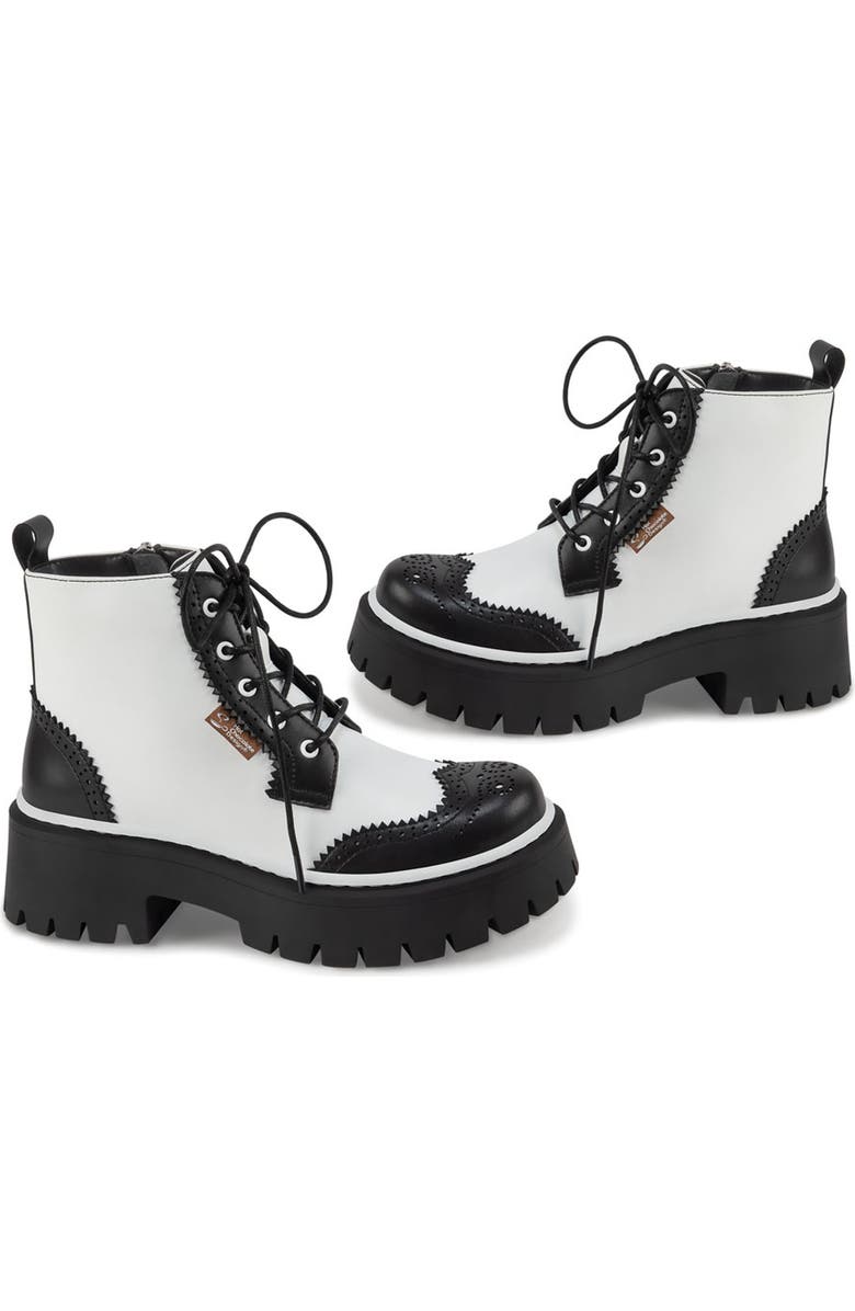 Hot Chocolate Design Havana Platform Chuncky Boots, Alternate, color, Havana