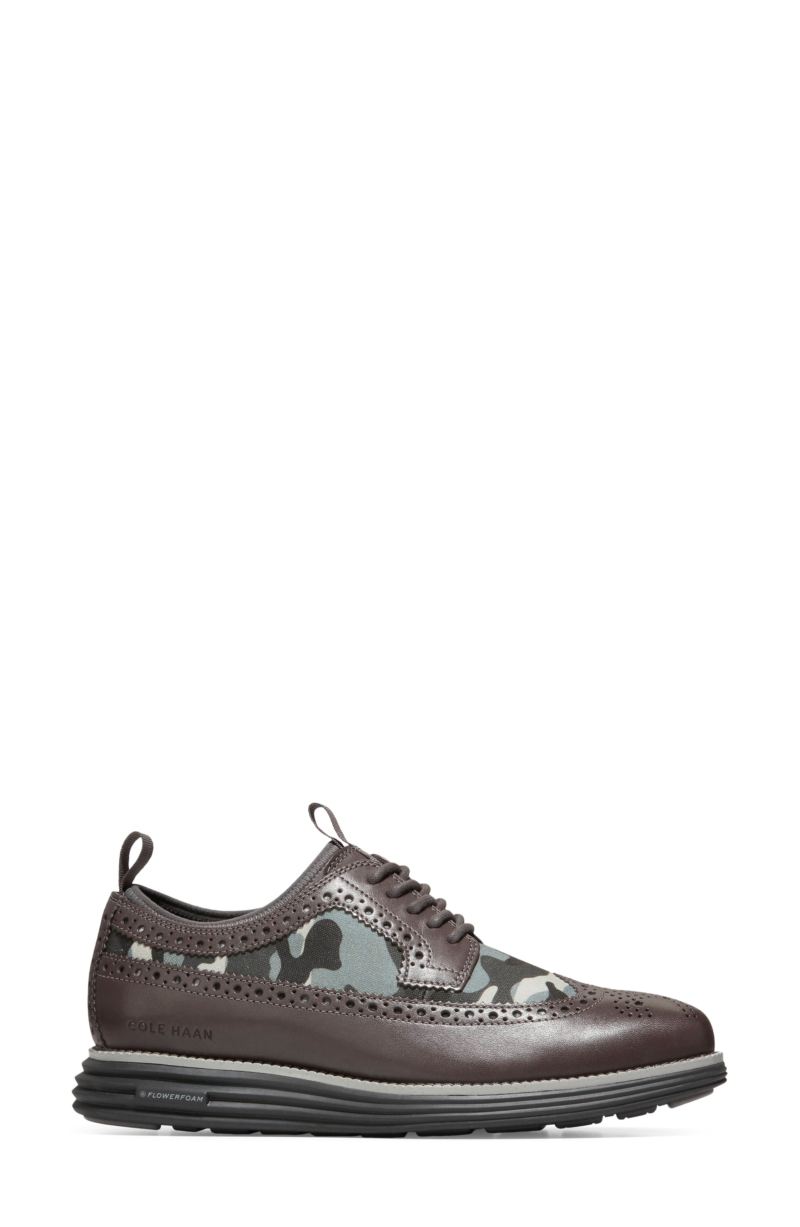 Cole Haan OriginalGrand Camo Wingtip Derby, Alternate, color, 